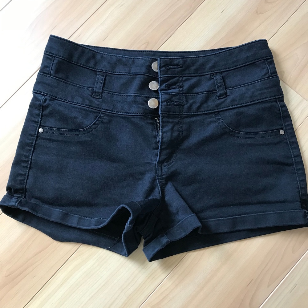 High waisted shorts